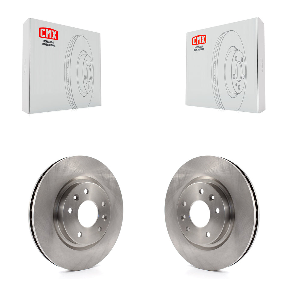 Front Disc Brake Rotors Pair For Nissan Rogue Sport LEAF Qashqai K8-100547