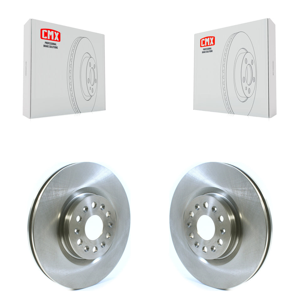 Front Disc Brake Rotors Pair For Cadillac XT5 Buick Enclave XT6 K8-100564