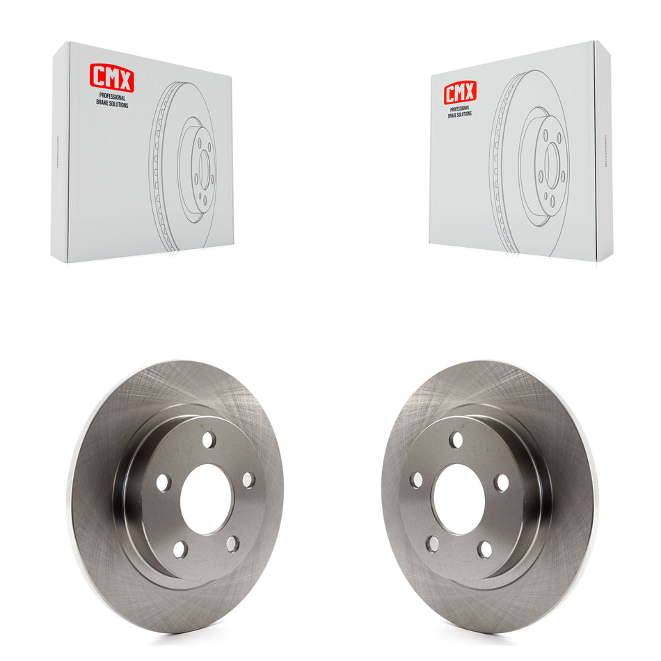 Rear Disc Brake Rotors Pair For Buick LeSabre Park Avenue Pontiac Bonneville Oldsmobile Aurora Cadillac Eldorado K8-100574