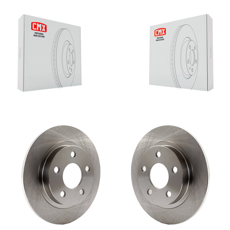 Rear Disc Brake Rotors Pair For Buick LeSabre Park Avenue Pontiac Bonneville Oldsmobile Aurora Cadillac Eldorado K8-100574