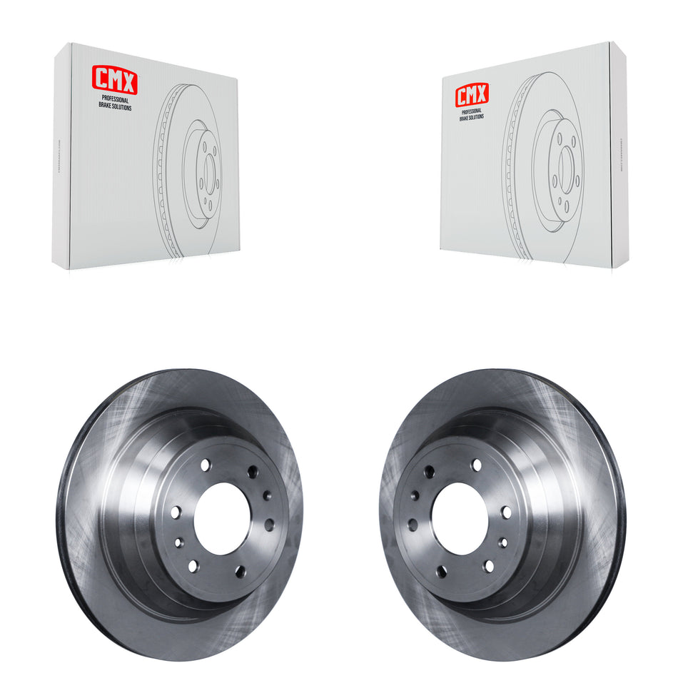Rear Disc Brake Rotors Pair For Chevrolet Trailblazer GMC Envoy EXT XL Buick Rainier Oldsmobile Bravada XUV SSR Isuzu Ascender Saab 9-7x K8-100578