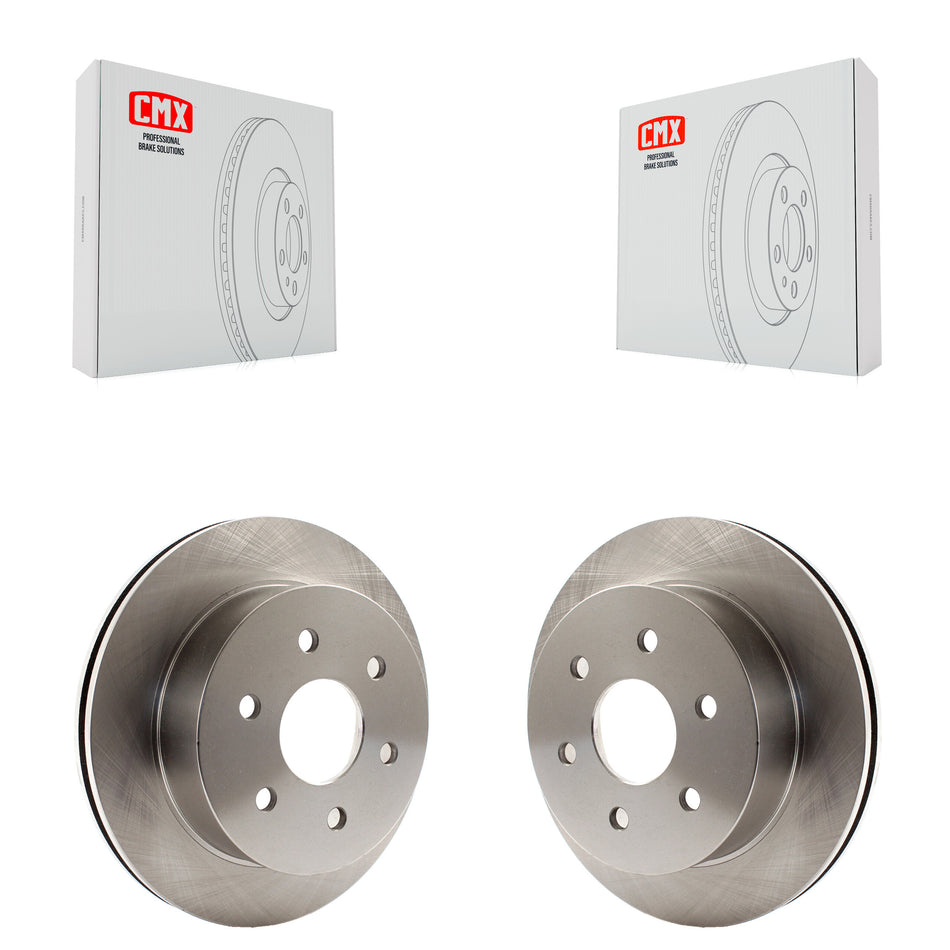 Rear Disc Brake Rotors Pair For Chevrolet Express 2500 GMC Savana K8-100581