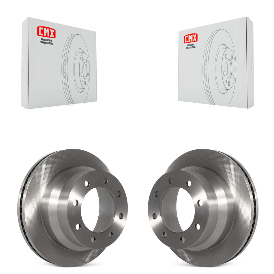 Rear Disc Brake Rotors Pair For Chevrolet Express 3500 GMC Savana 4500 K8-100602