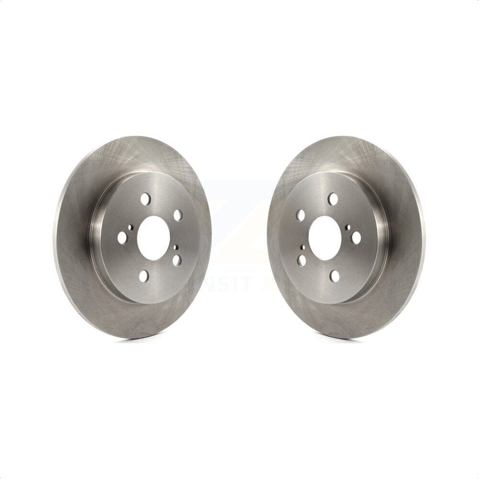 Rear Disc Brake Rotors Pair For Toyota Corolla Prius Matrix Prime Pontiac Vibe Lexus CT200h Plug-In AWD-e K8-100603