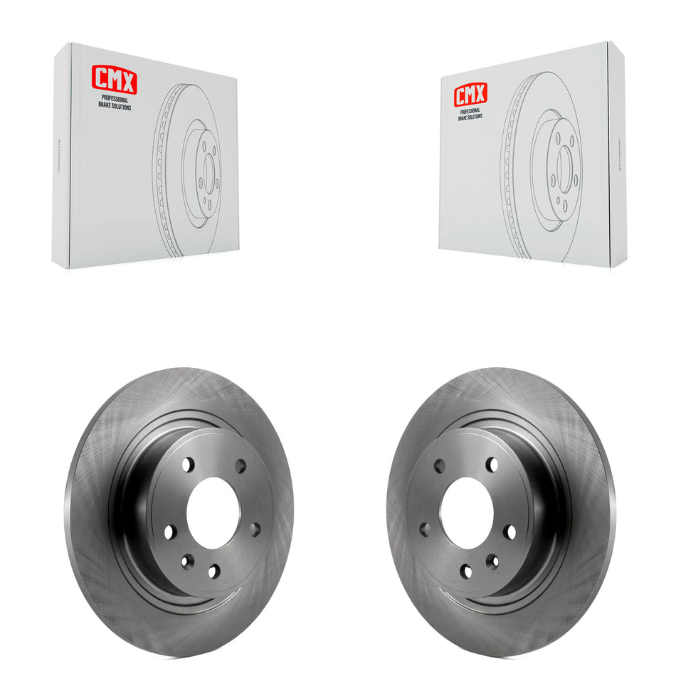 Rear Disc Brake Rotors Pair For Chevrolet Cruze Buick Verano Volt Cascada Cadillac ELR Orlando K8-100618