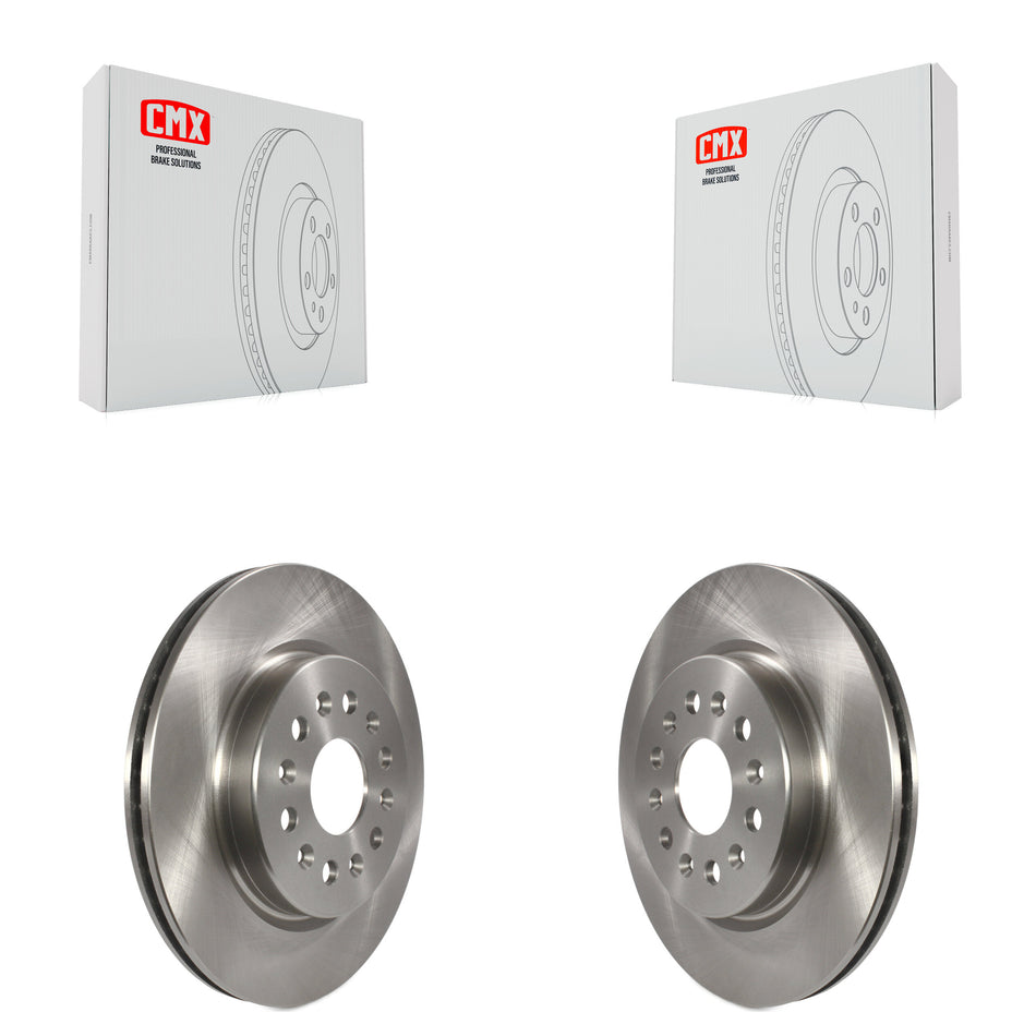 Rear Disc Brake Rotors Pair For Chevrolet Traverse GMC Acadia Cadillac XT5 Buick Enclave Blazer Spark XT6 K8-100622