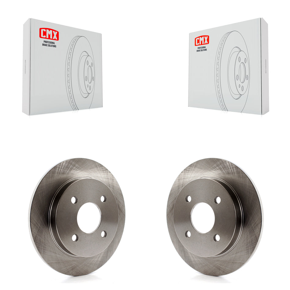 Rear Disc Brake Rotors Pair For Ford Focus Fiesta K8-100643