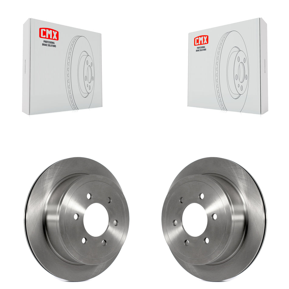 Rear Disc Brake Rotors Pair For Ford F-150 Lincoln Mark LT K8-100650