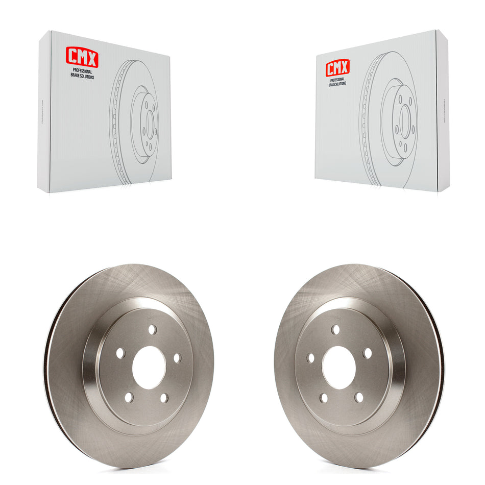 Rear Disc Brake Rotors Pair For 2004-2007 Ford Freestar Mercury Monterey K8-100652