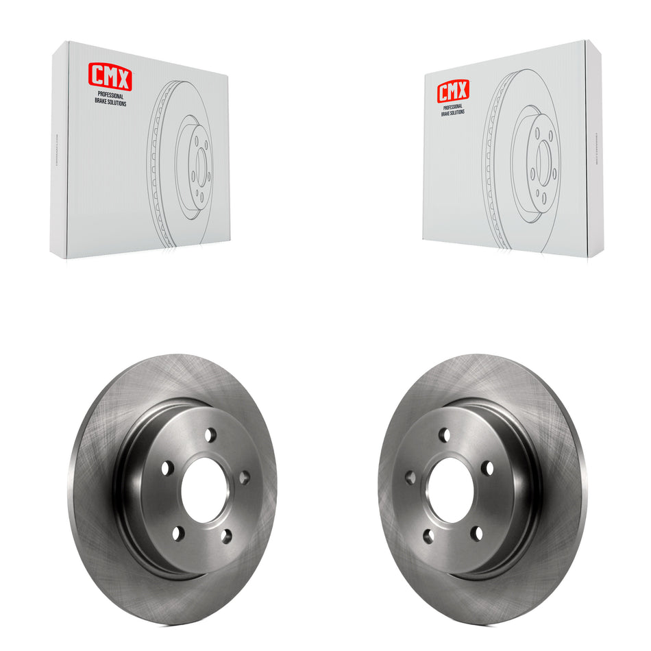 Rear Disc Brake Rotors Pair For Ford Focus K8-100667