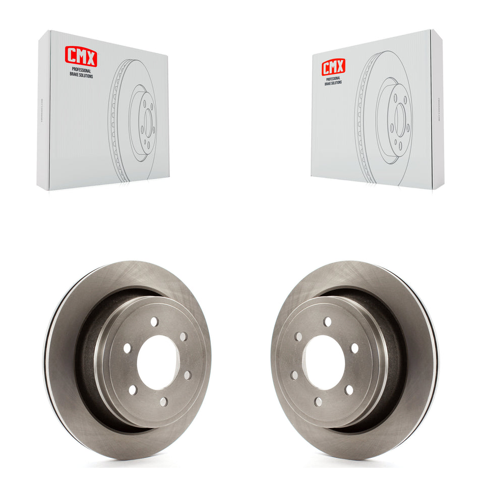 Rear Disc Brake Rotors Pair For Ford F-150 K8-100668