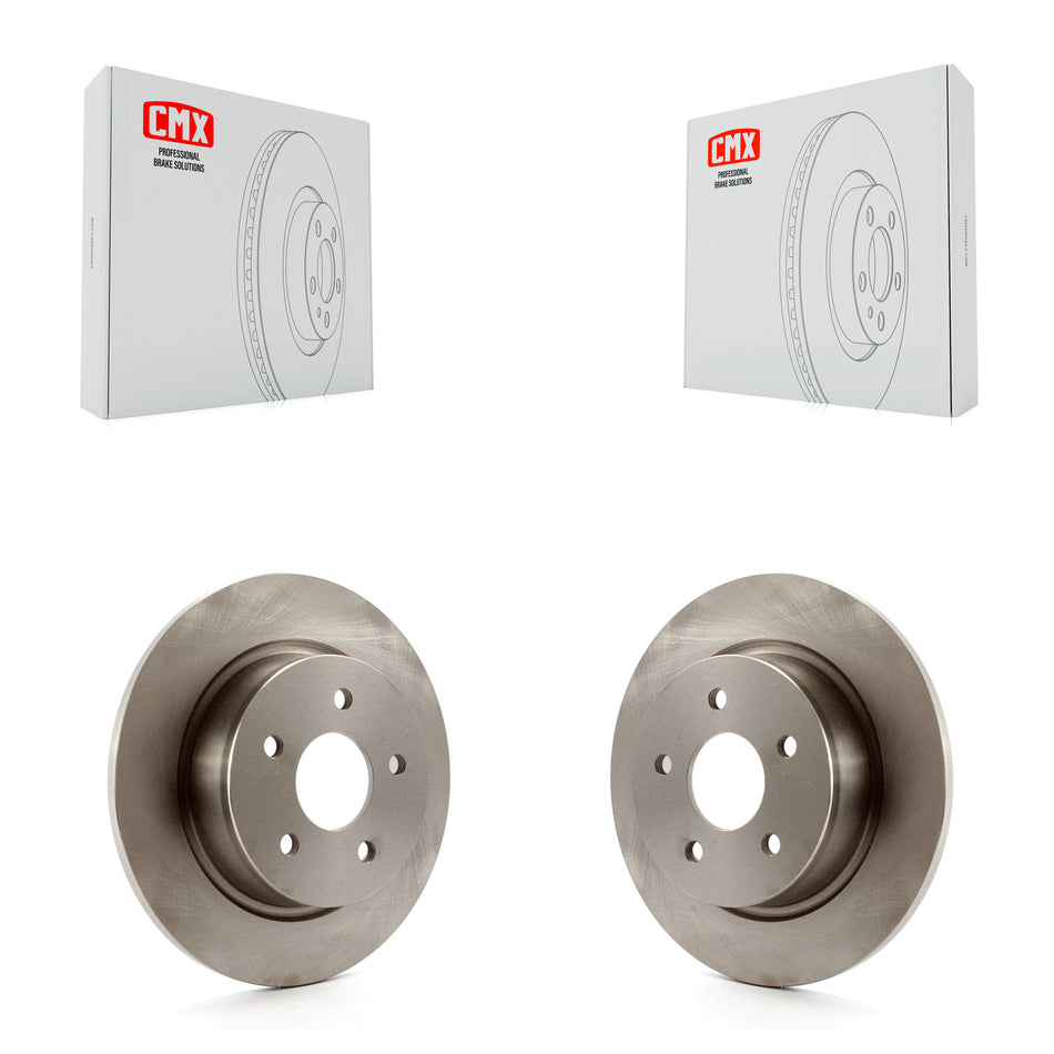 Rear Disc Brake Rotors Pair For Ford Escape Transit Connect C-Max K8-100671