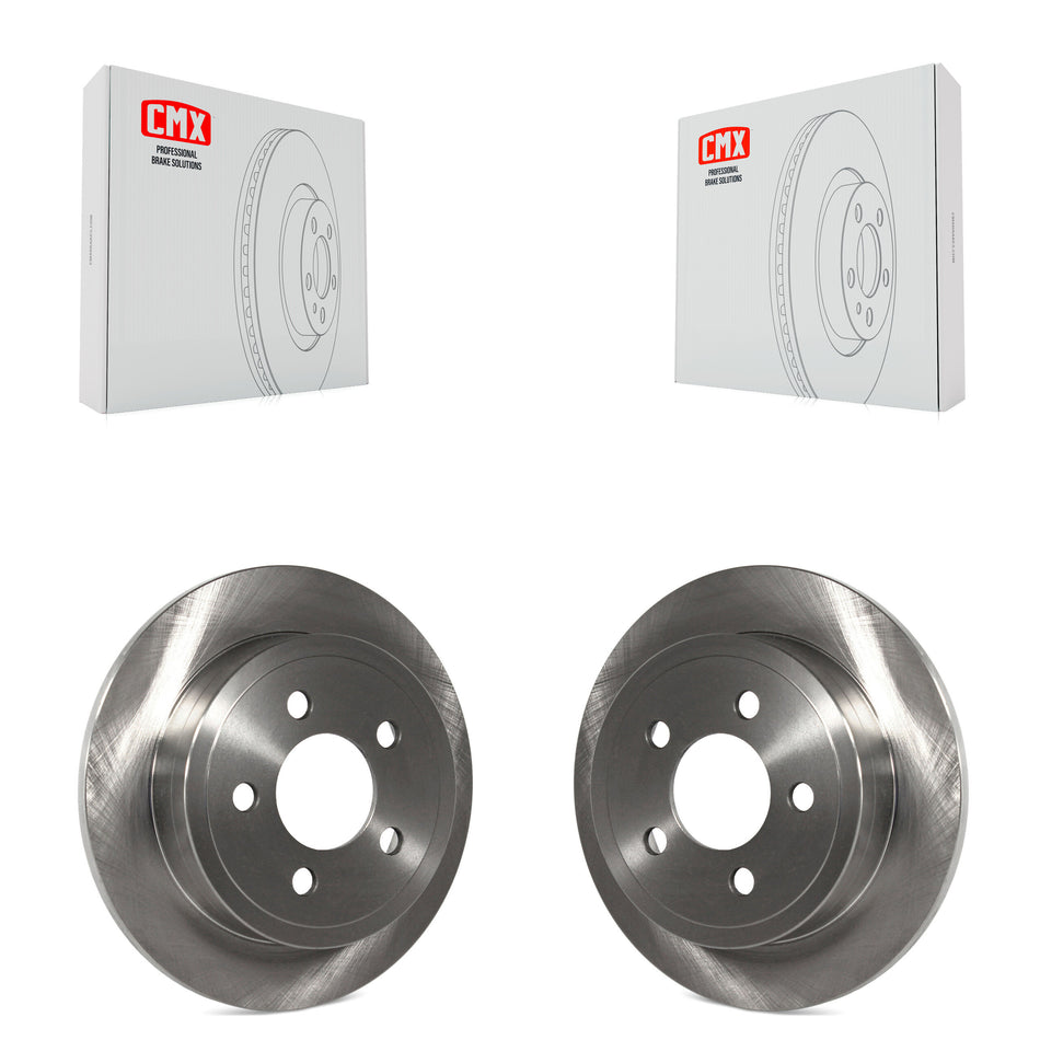 Rear Disc Brake Rotors Pair For Jeep Liberty Wrangler TJ K8-100688