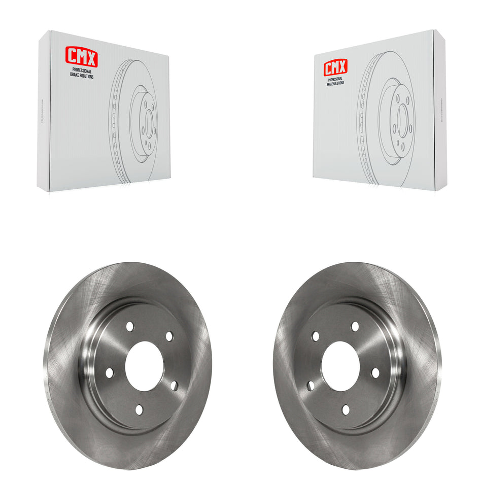 Rear Disc Brake Rotors Pair For Dodge Grand Caravan Chrysler Town & Country Journey Volkswagen Routan Ram C/V K8-100707