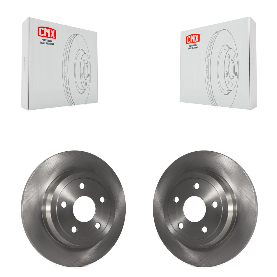 Rear Disc Brake Rotors Pair For Jeep Grand Cherokee Dodge Durango K8-100709
