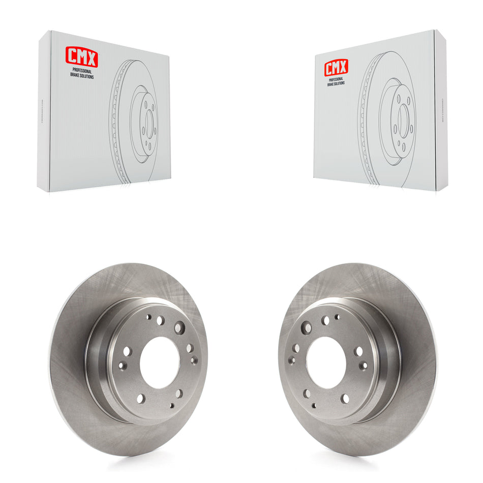 Rear Disc Brake Rotors Pair For Acura Honda Odyssey Legend RL Isuzu Oasis K8-100722