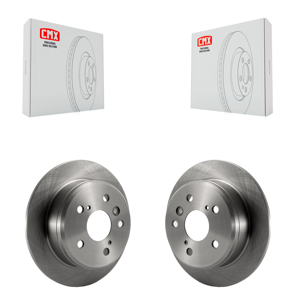 Rear Disc Brake Rotors Pair For Toyota Camry Lexus ES300 Solara K8-100723