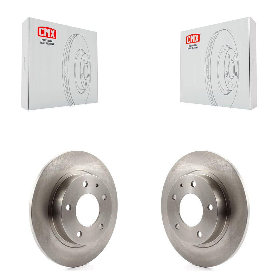 Rear Disc Brake Rotors Pair For Mazda Protege Protege5 626 Ford Probe MX-6 K8-100725