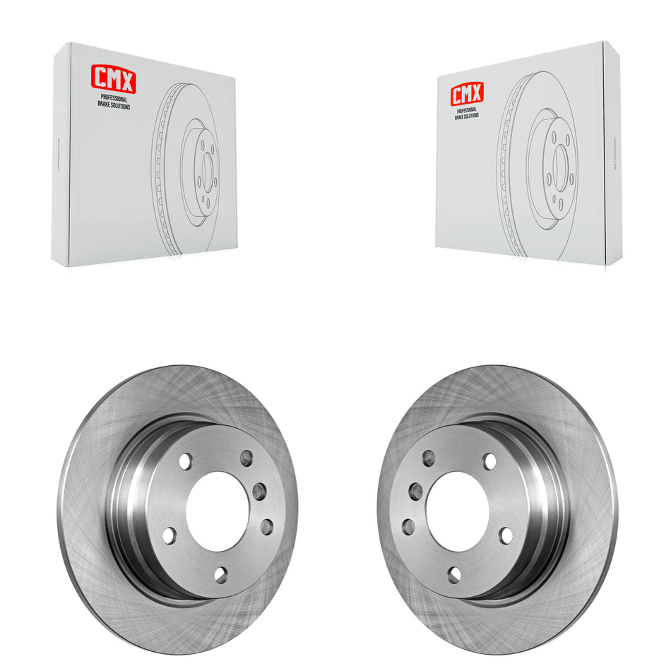 Rear Disc Brake Rotors Pair For BMW 325i 328i 318i 325is 328is 318is 323is 320i K8-100729