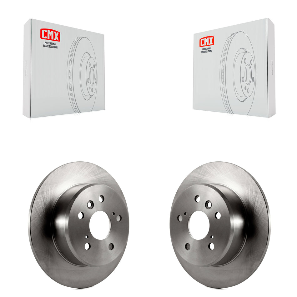 Rear Disc Brake Rotors Pair For Toyota Camry Lexus RX300 Highlander ES300 K8-100733