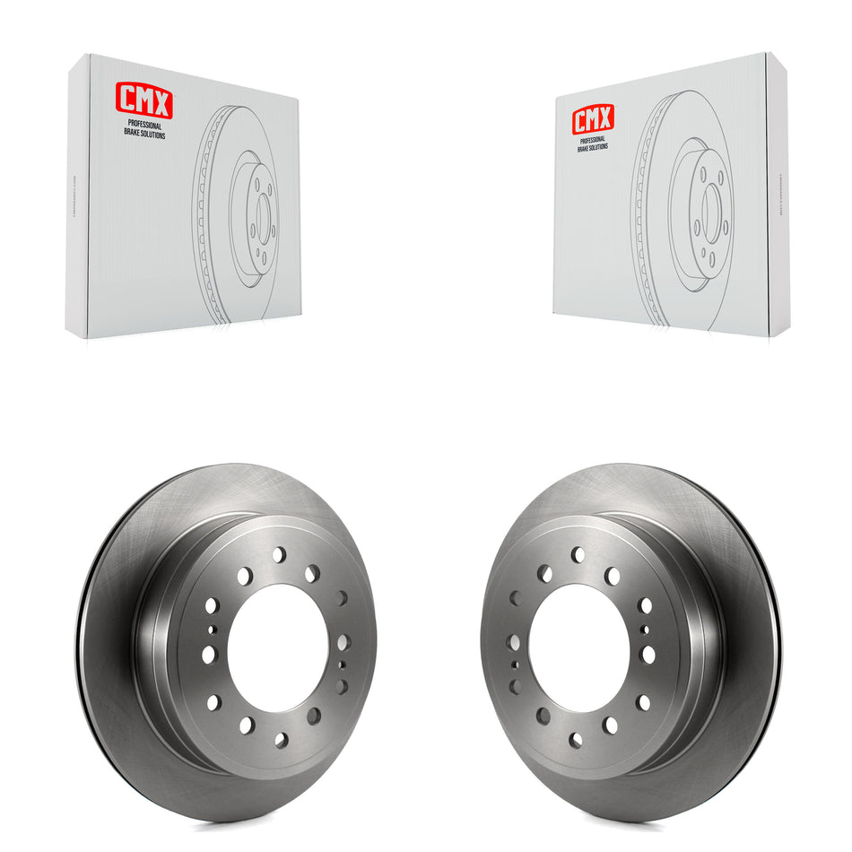 Rear Disc Brake Rotors Pair For Toyota 4Runner Sequoia FJ Cruiser Lexus GX470 K8-100752