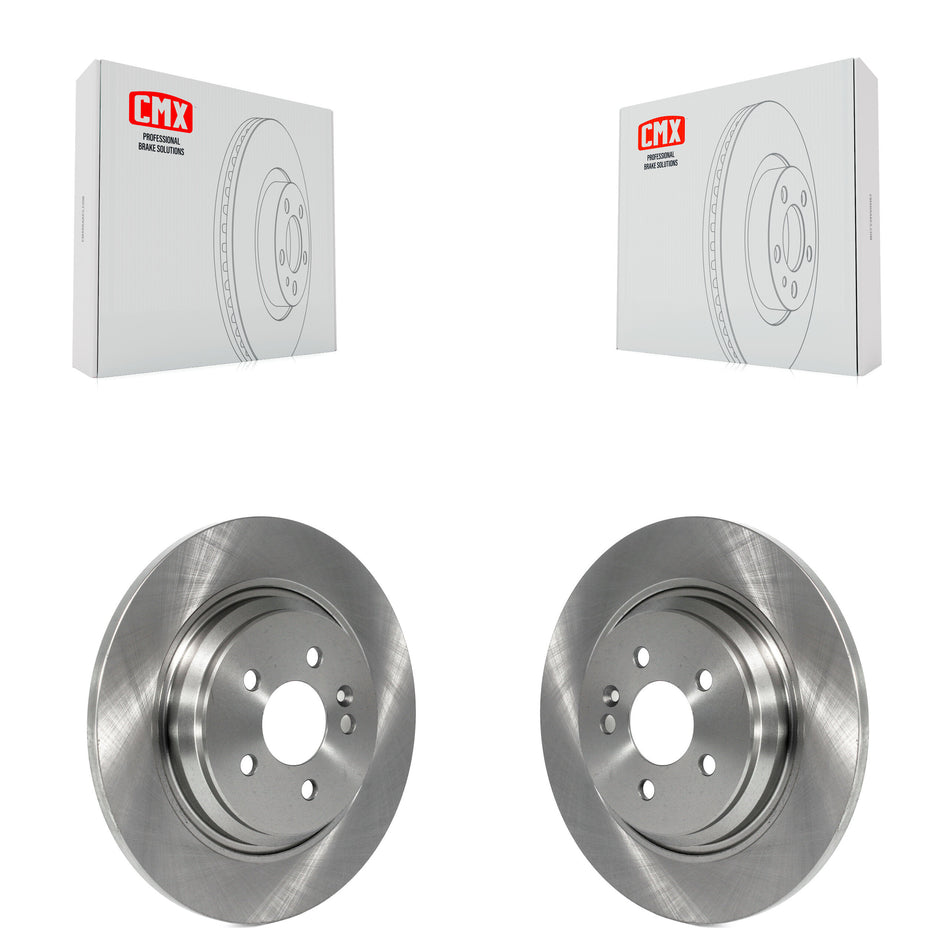 Rear Disc Brake Rotors Pair For Mercedes-Benz ML500 ML430 ML55 AMG K8-100757
