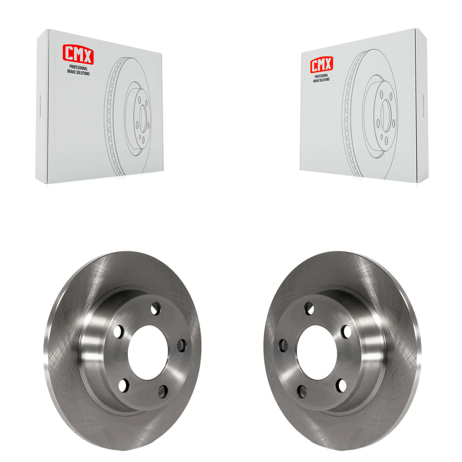 Rear Disc Brake Rotors Pair For Audi A6 Quattro Allroad K8-100763
