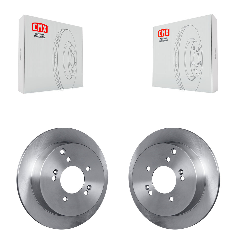 Rear Disc Brake Rotors Pair For Hyundai Kia Sportage Tucson Santa Fe K8-100774