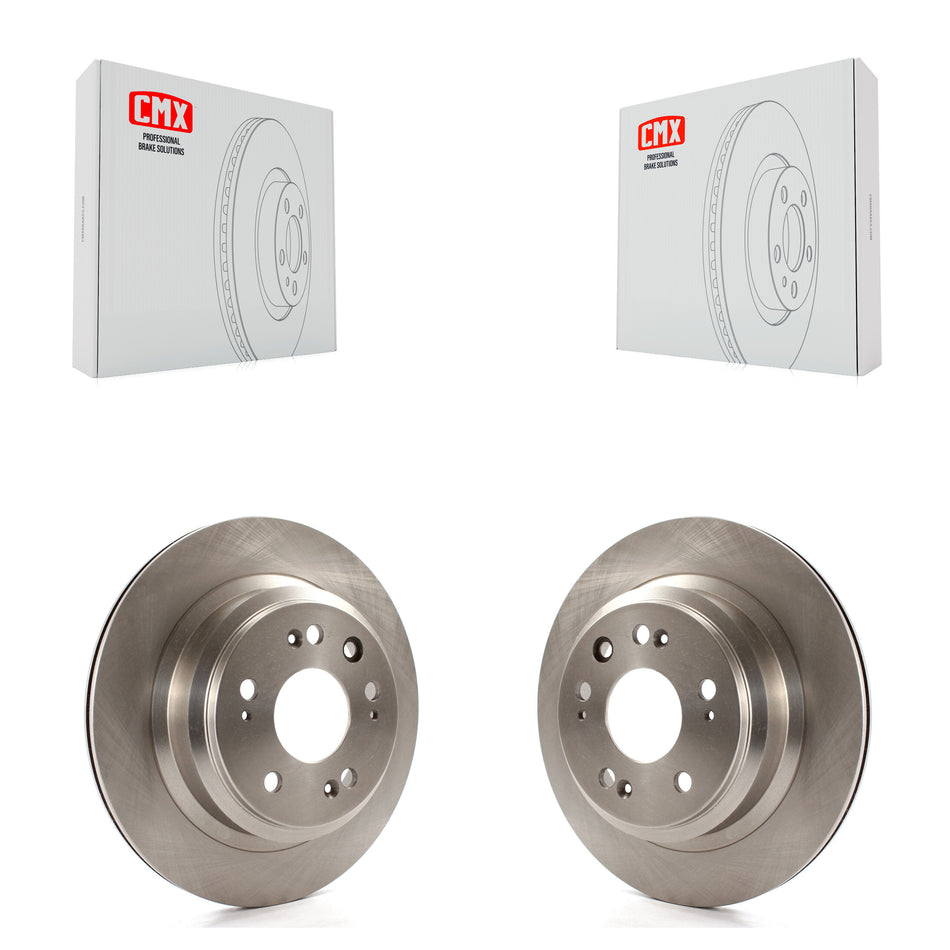 Rear Disc Brake Rotors Pair For 2005-2012 Acura RL K8-100816