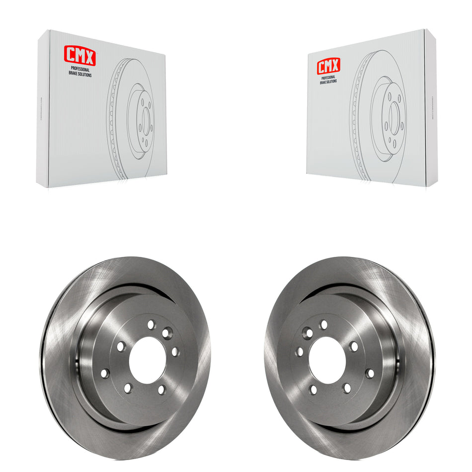 Rear Disc Brake Rotors Pair For Land Rover Range Sport LR4 LR3 K8-100817