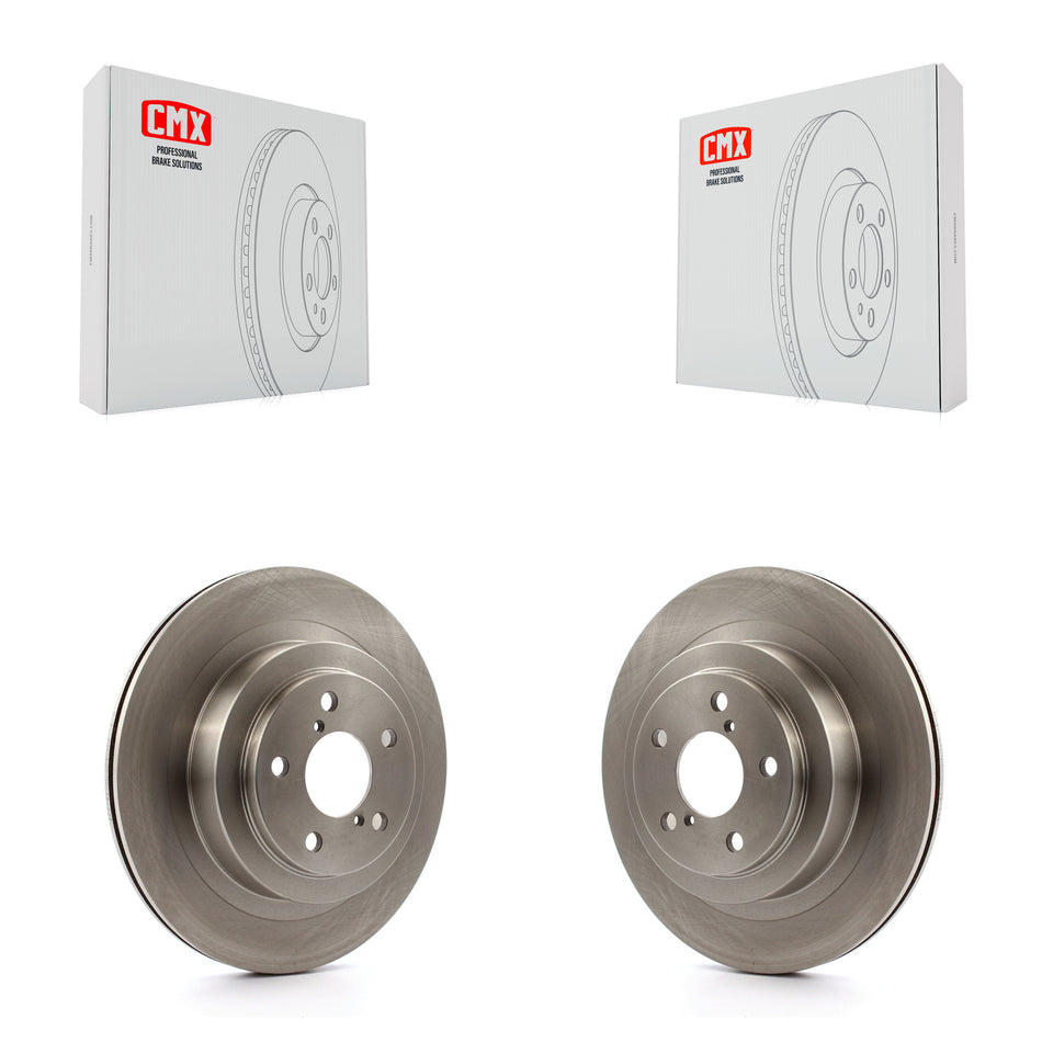 Rear Disc Brake Rotors Pair For Subaru Legacy Impreza K8-100818