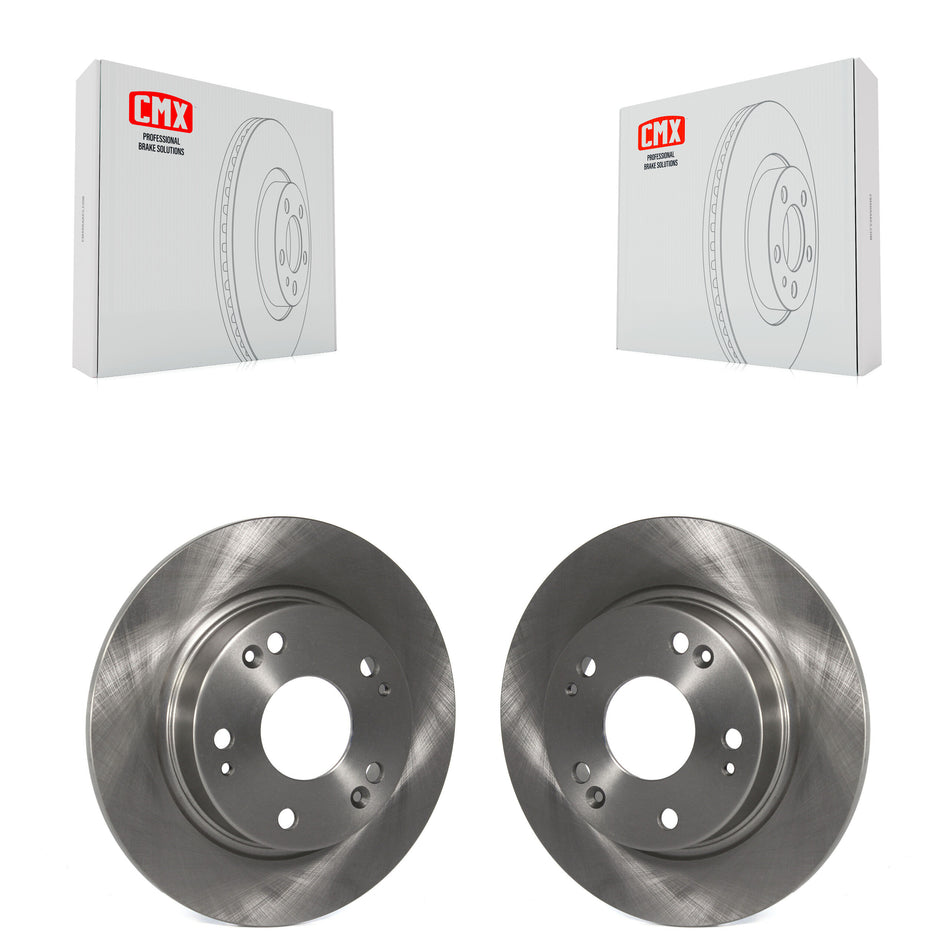 Rear Disc Brake Rotors Pair For Honda Civic Acura ILX CSX K8-100829