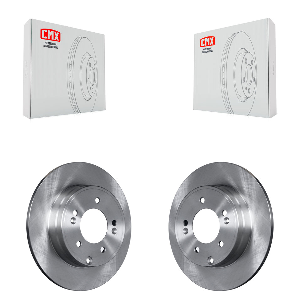 Rear Disc Brake Rotors Pair For Hyundai Sonata Kia Optima Tucson Azera Cadenza K8-100832