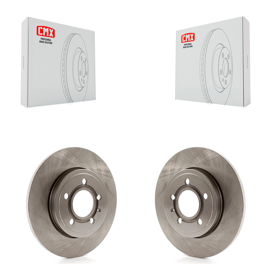 Rear Disc Brake Rotors Pair For Audi A4 Quattro K8-100841