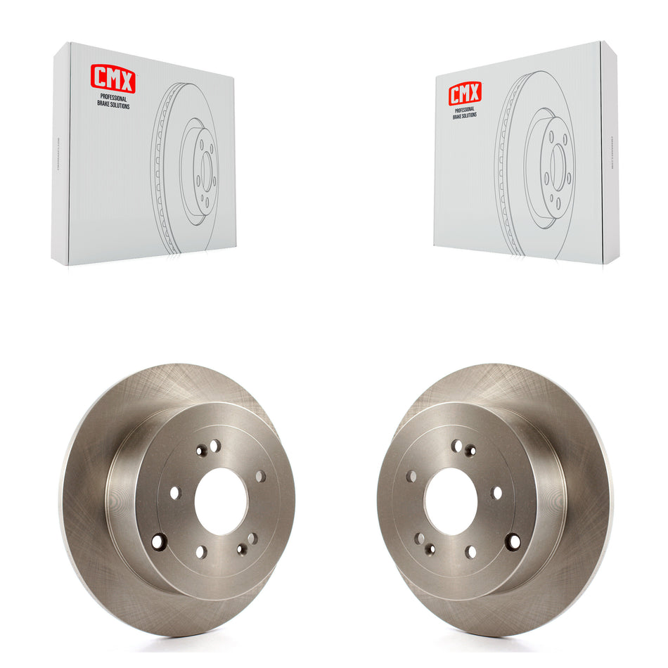 Rear Disc Brake Rotors Pair For 2007-2009 Hyundai Santa Fe K8-100844