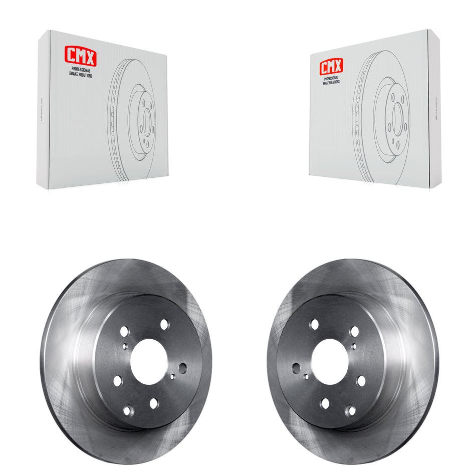 Rear Disc Brake Rotors Pair For Toyota RAV4 Lexus HS250h K8-100845