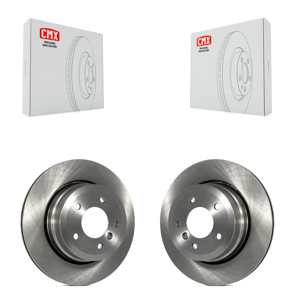 Rear Disc Brake Rotors Pair For BMW 530xi 535xi 528i xDrive 535i 528xi 525xi K8-100851