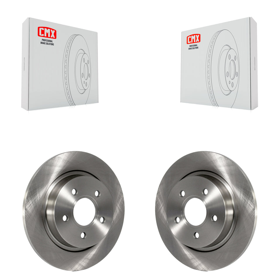 Rear Disc Brake Rotors Pair For Volvo S40 C70 C30 V50 K8-100858