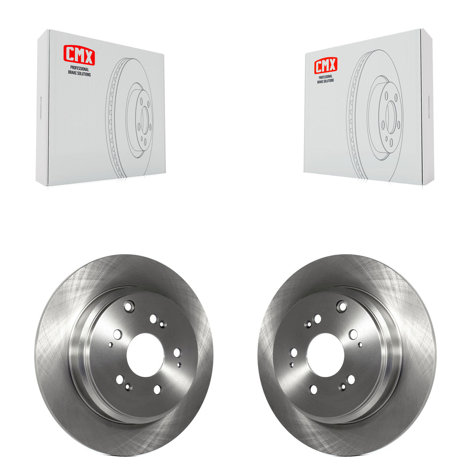 Rear Disc Brake Rotors Pair For Honda Odyssey Pilot Acura MDX ZDX K8-100860