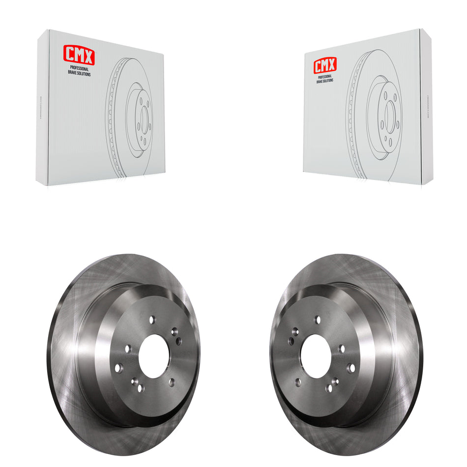 Rear Disc Brake Rotors Pair For 2007-2012 Hyundai Veracruz K8-100868