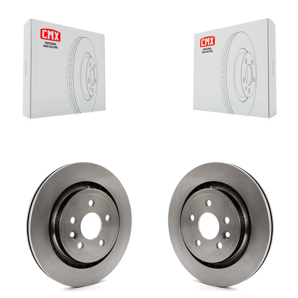 Rear Disc Brake Rotors Pair For Volvo S60 XC70 S80 V60 V70 K8-100873