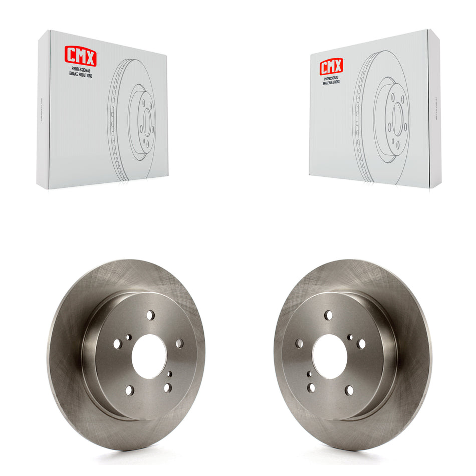 Rear Disc Brake Rotors Pair For Suzuki SX4 Crossover K8-100874