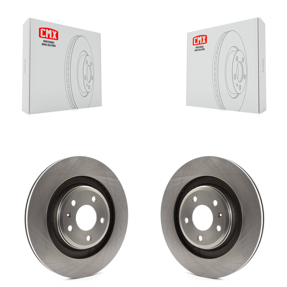 Rear Disc Brake Rotors Pair For Audi S5 A4 Quattro S4 K8-100889
