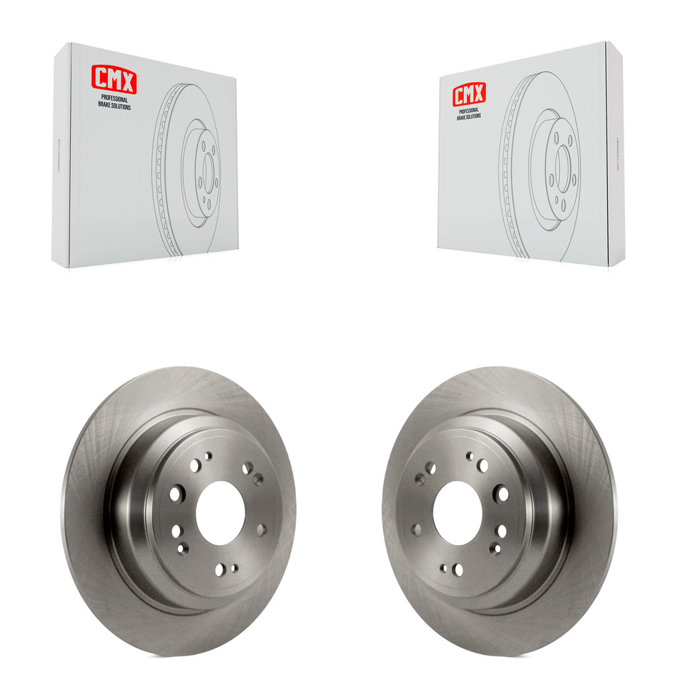 Rear Disc Brake Rotors Pair For Honda Crosstour Accord K8-100914