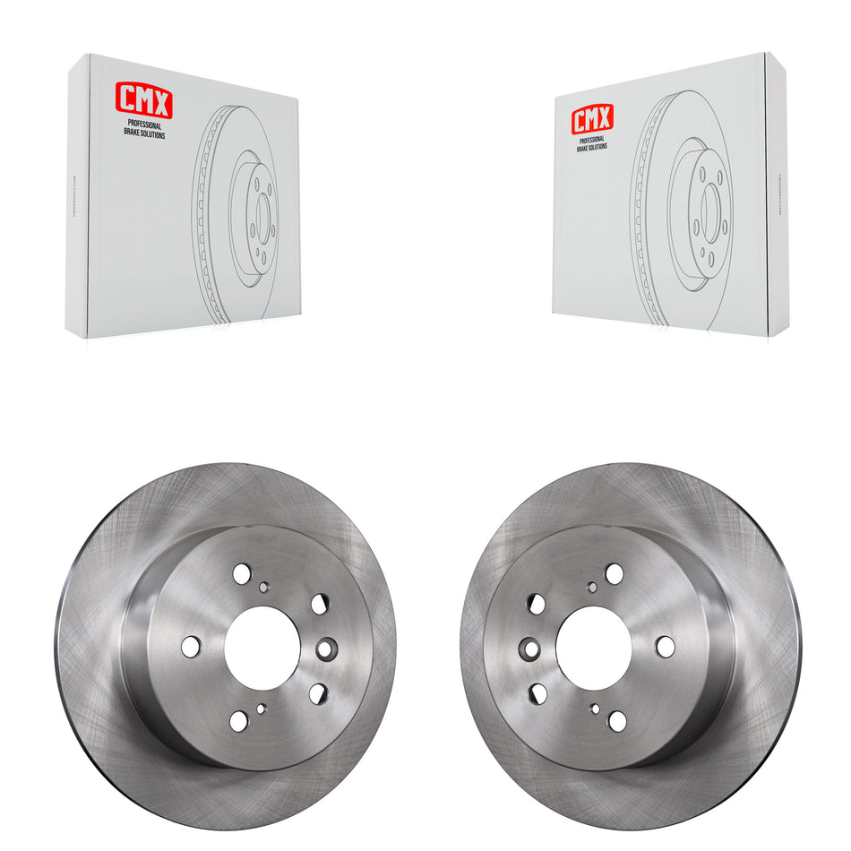 Rear Disc Brake Rotors Pair For Toyota Camry Lexus ES350 Avalon ES300h K8-100926