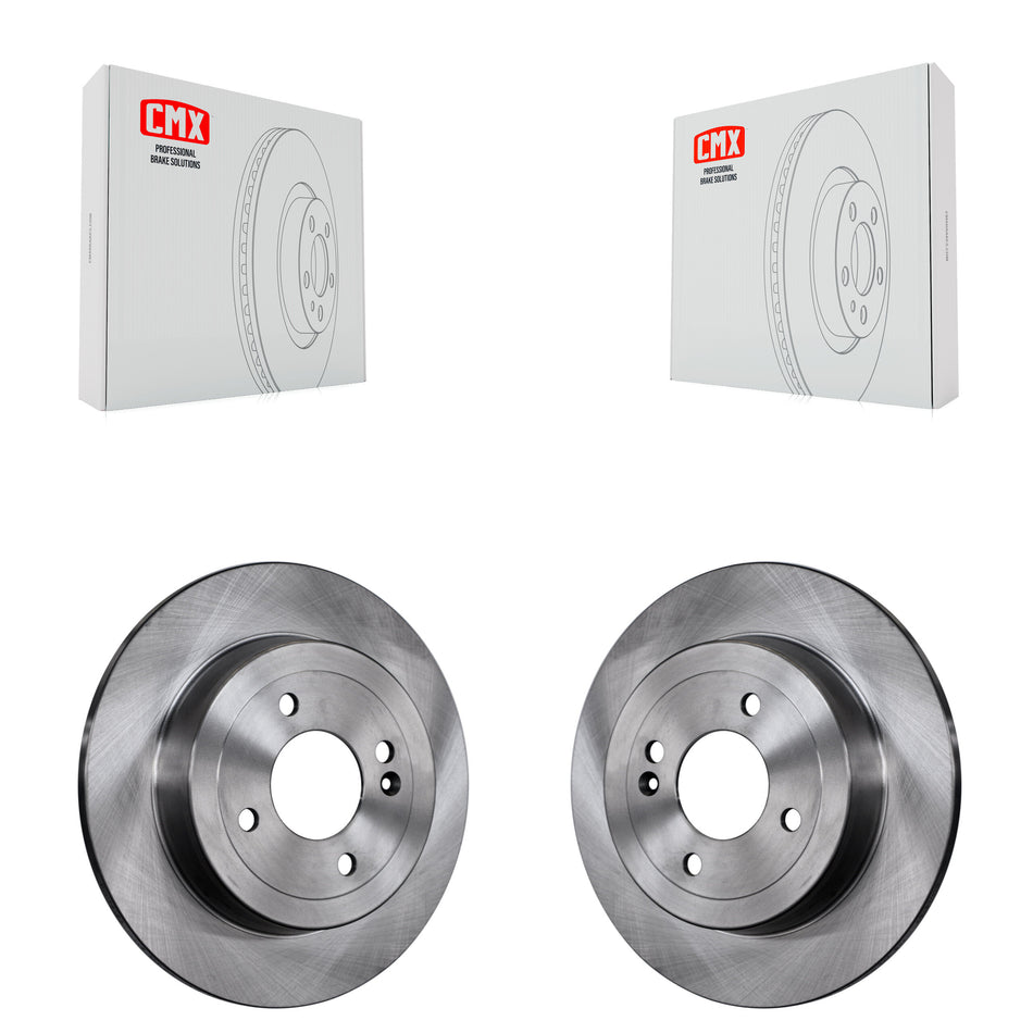 Rear Disc Brake Rotors Pair For Hyundai Accent Kia Rio K8-100928