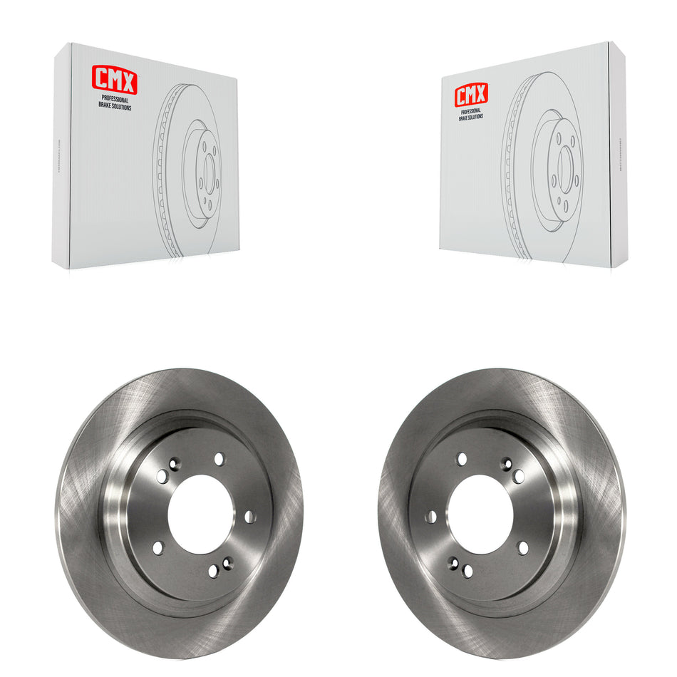 Rear Disc Brake Rotors Pair For Kia Optima Hyundai Sonata Niro Ioniq Cadenza Elantra GT Azera Soul EV K5 Forte Forte5 K8-100933