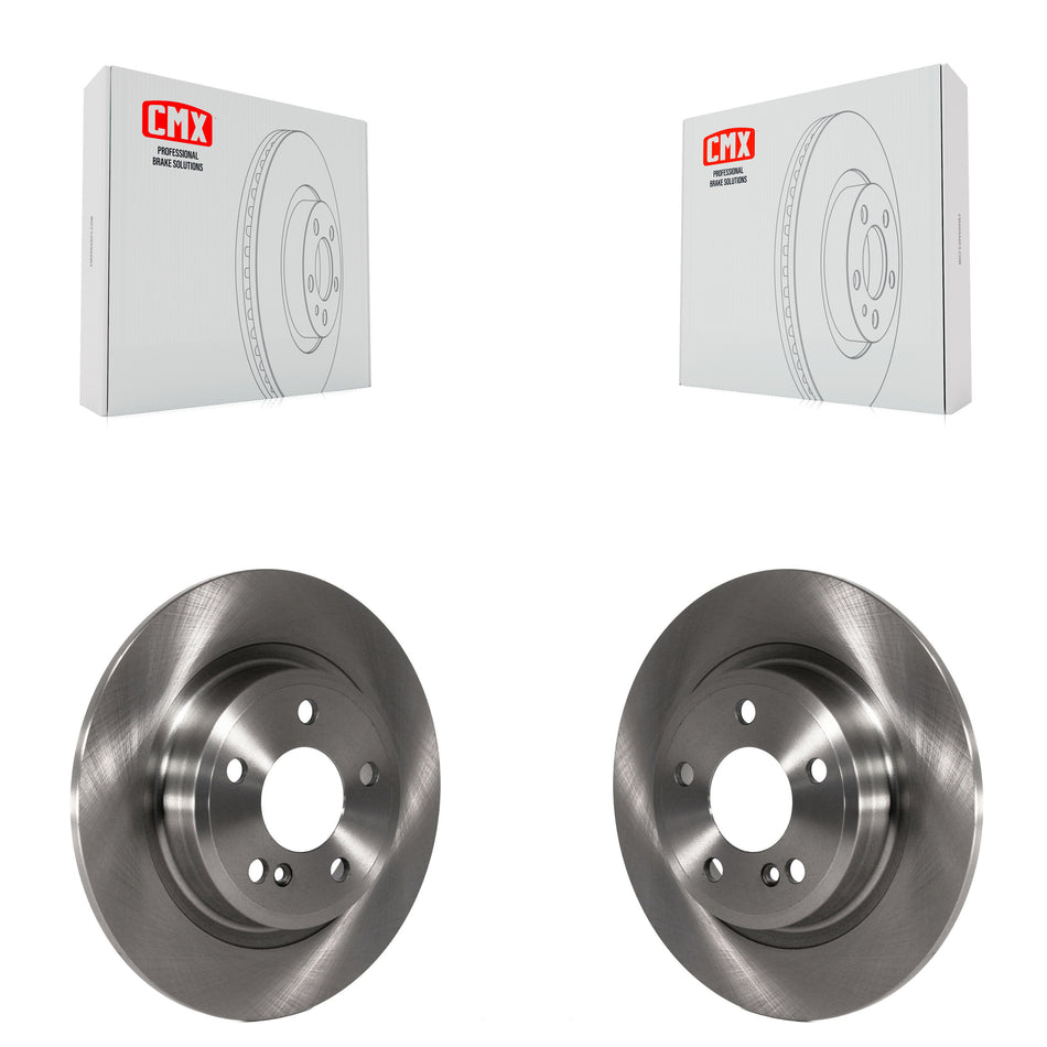 Rear Disc Brake Rotors Pair For Mercedes-Benz CLA250 GLA250 INFINITI QX30 B Electric Drive B250e K8-100938