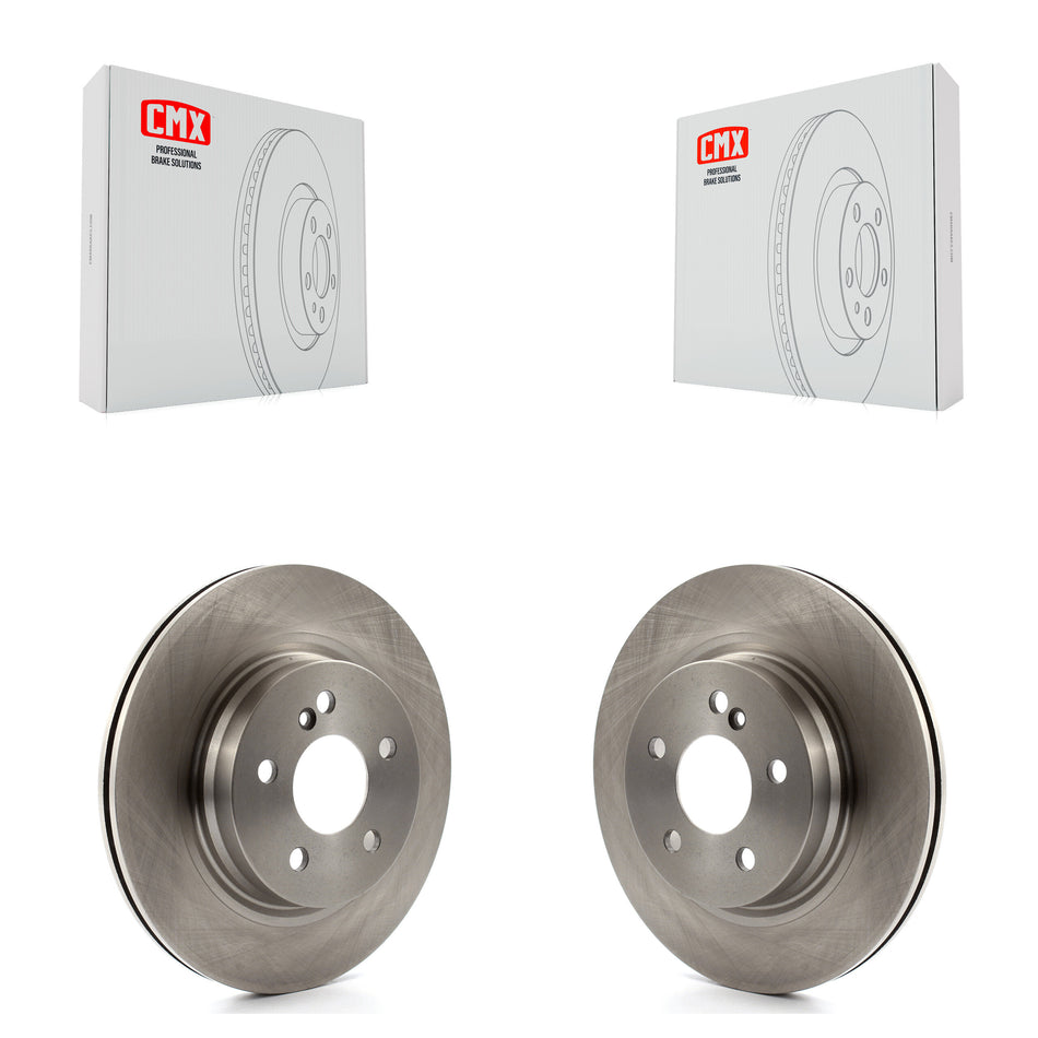 Rear Disc Brake Rotors Pair For Mercedes-Benz E350 C250 C300 C350 E550 K8-100939