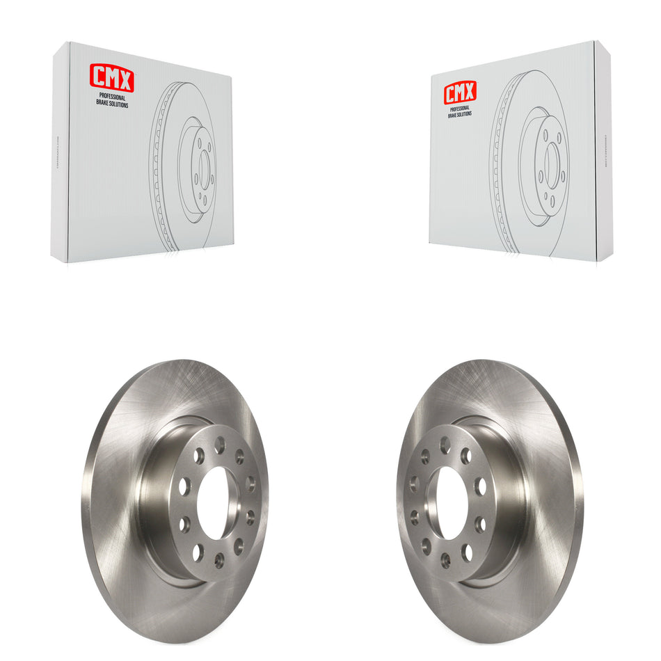 Rear Disc Brake Rotors Pair For Jeep Renegade Compass Fiat 500X K8-100942